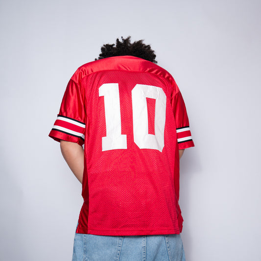 Ohio State Football Jersey #10 – Vintage College Fit - Größe XL