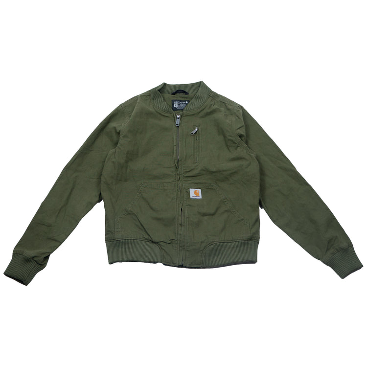 Carhartt Rugged Flex Canvas Jacket – Grün – Damen – Größe M