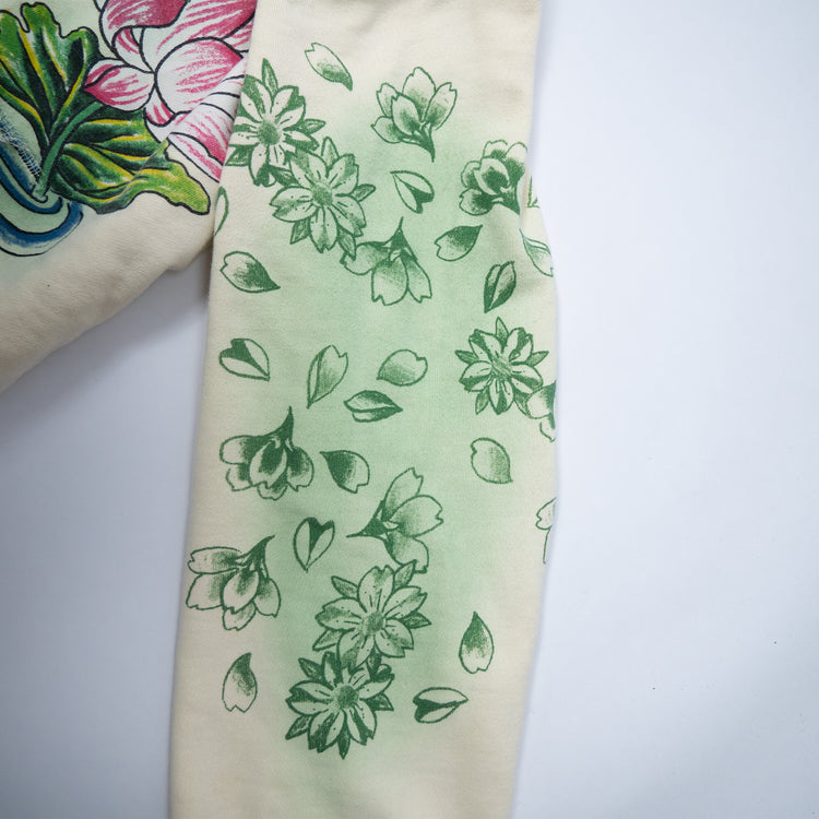 Ed Hardy Zip Hoodie – 2000s Floral Tattoo Look