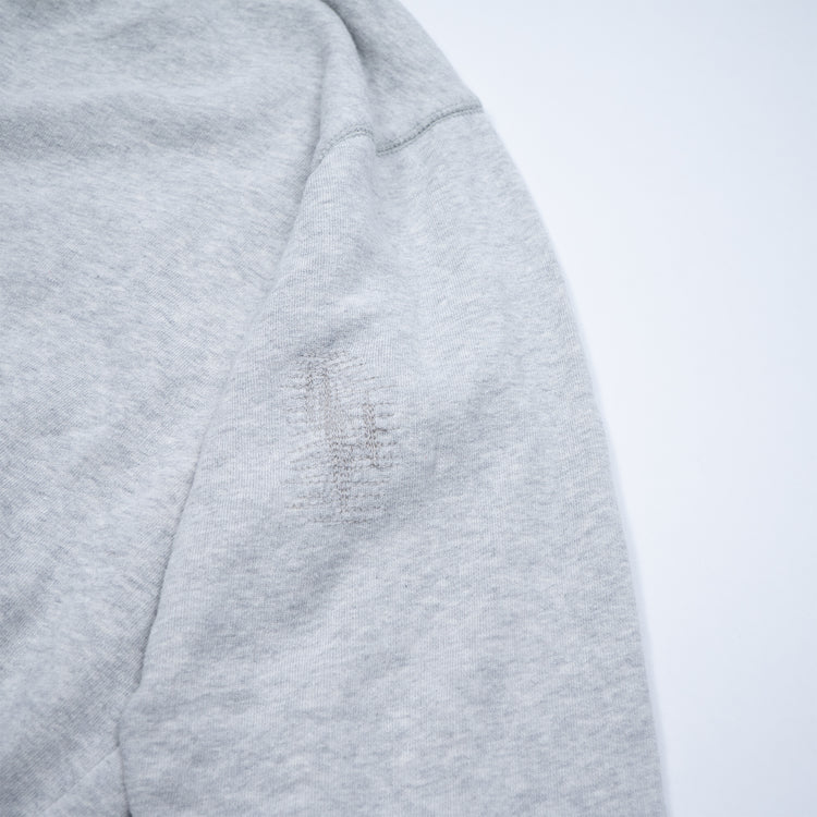 Diesel Vintage Sweatshirt – Graumeliert mit Wolfsmotiv – Größe L