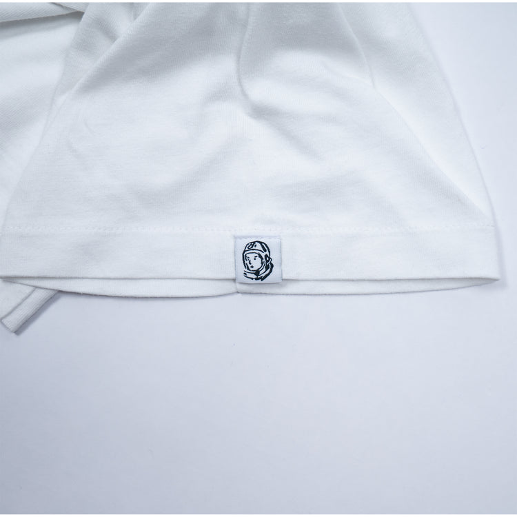 Billionaire Boys Club T-Shirt – Weiß – Paisley Arch Logo – Größe L