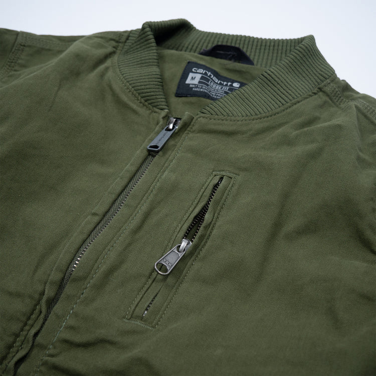 Carhartt Rugged Flex Canvas Jacket – Grün – Damen – Größe M
