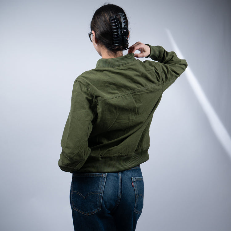 Carhartt Rugged Flex Canvas Jacket – Grün – Damen – Größe M