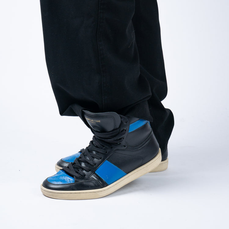 Saint Laurent SL/10H Court Classic High Sneaker – Royal Blue – Größe 41