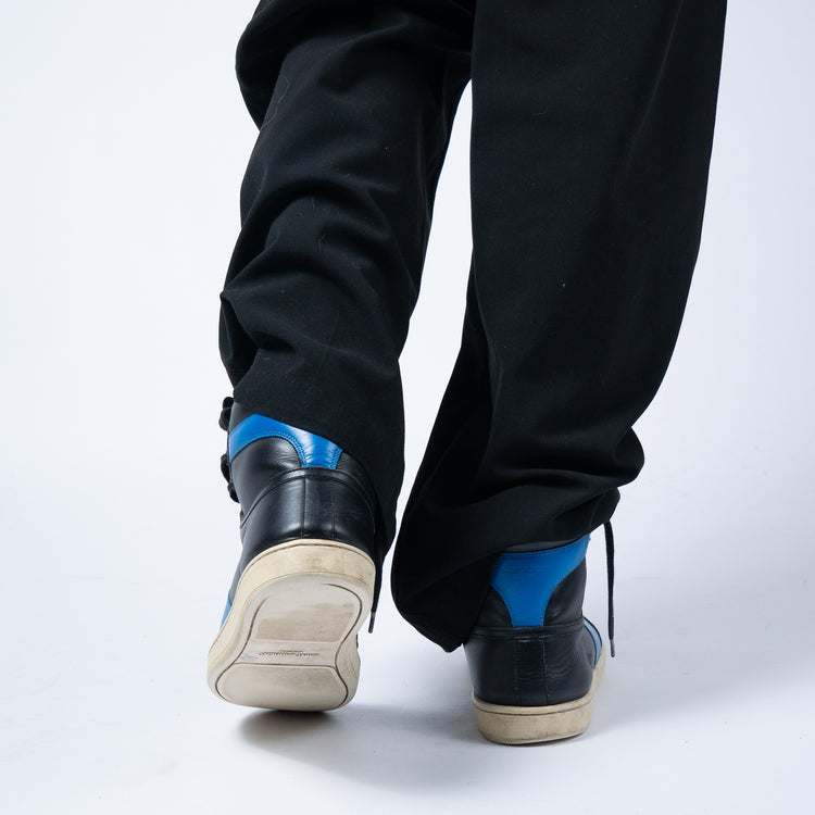 Saint Laurent SL/10H Court Classic High Sneaker – Royal Blue – Größe 41